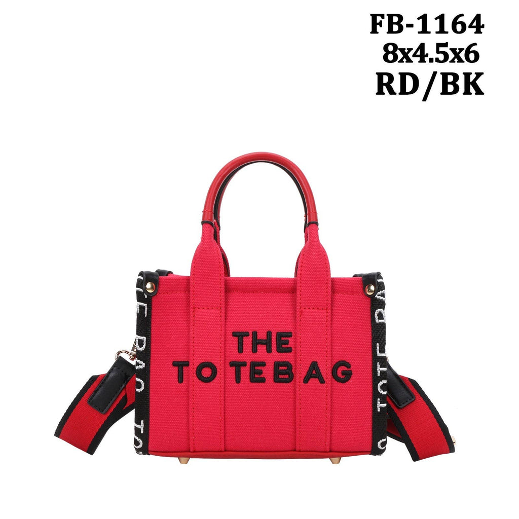 PFB-1164 The Tote Bag For Women : Red