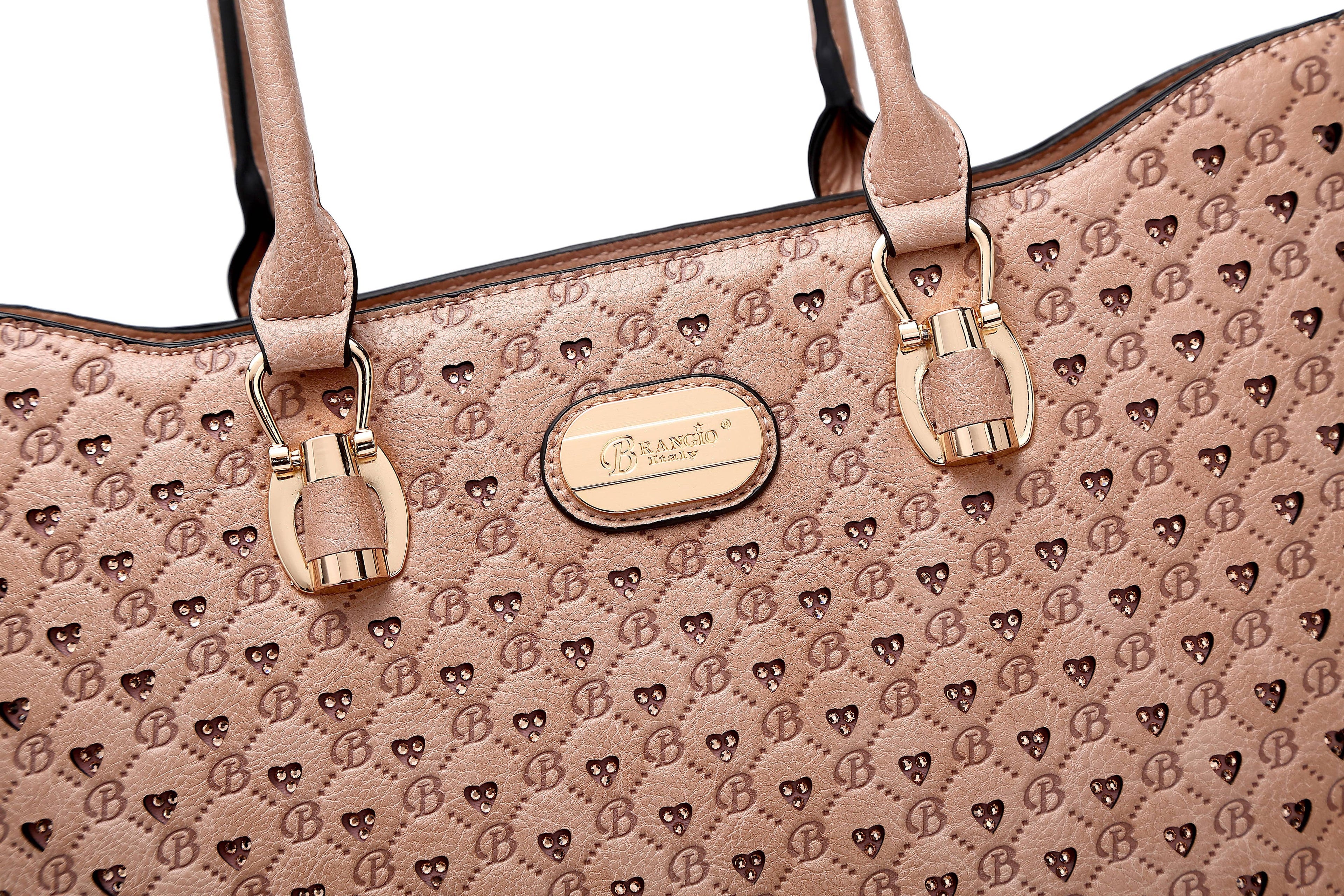 Brangio Elegant Monogram Tote bag: Ocean Blue