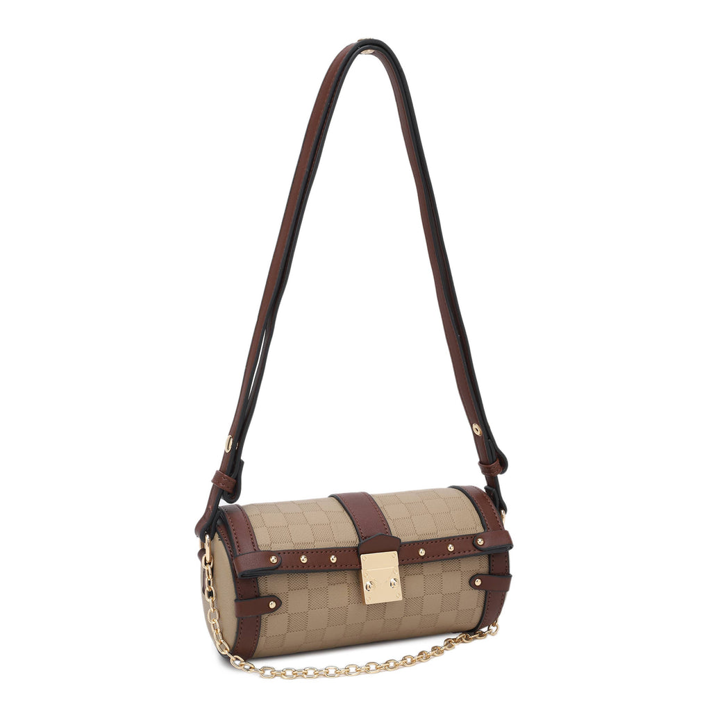 Blunt Fashionista Crossbody Bag: Berry