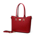 Brangio Elegant Monogram Tote bag: Fiery Red