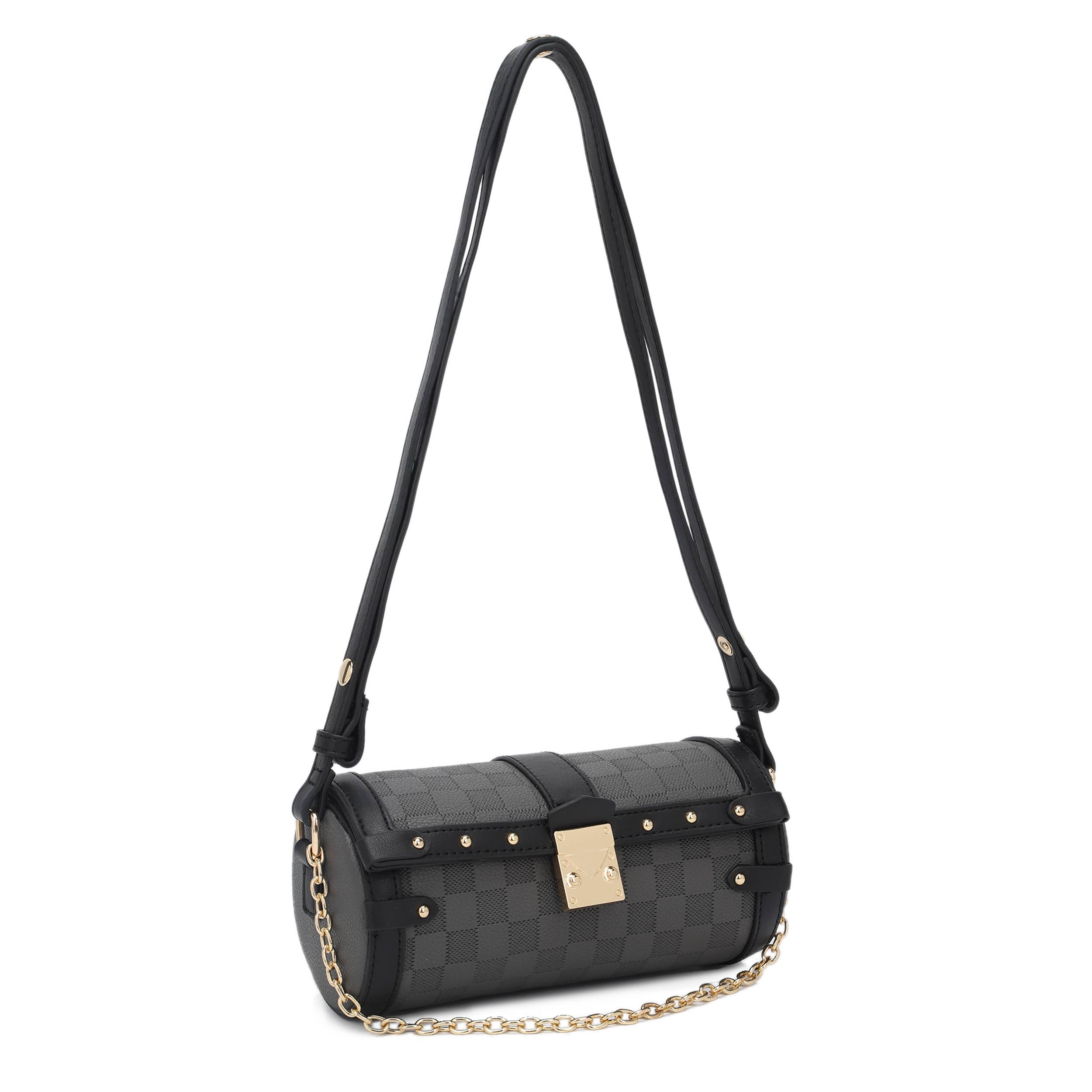 Blunt Fashionista Crossbody Bag: Black