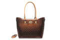Brangio Italy Midnight Sapphire Tote Bag: Bronze