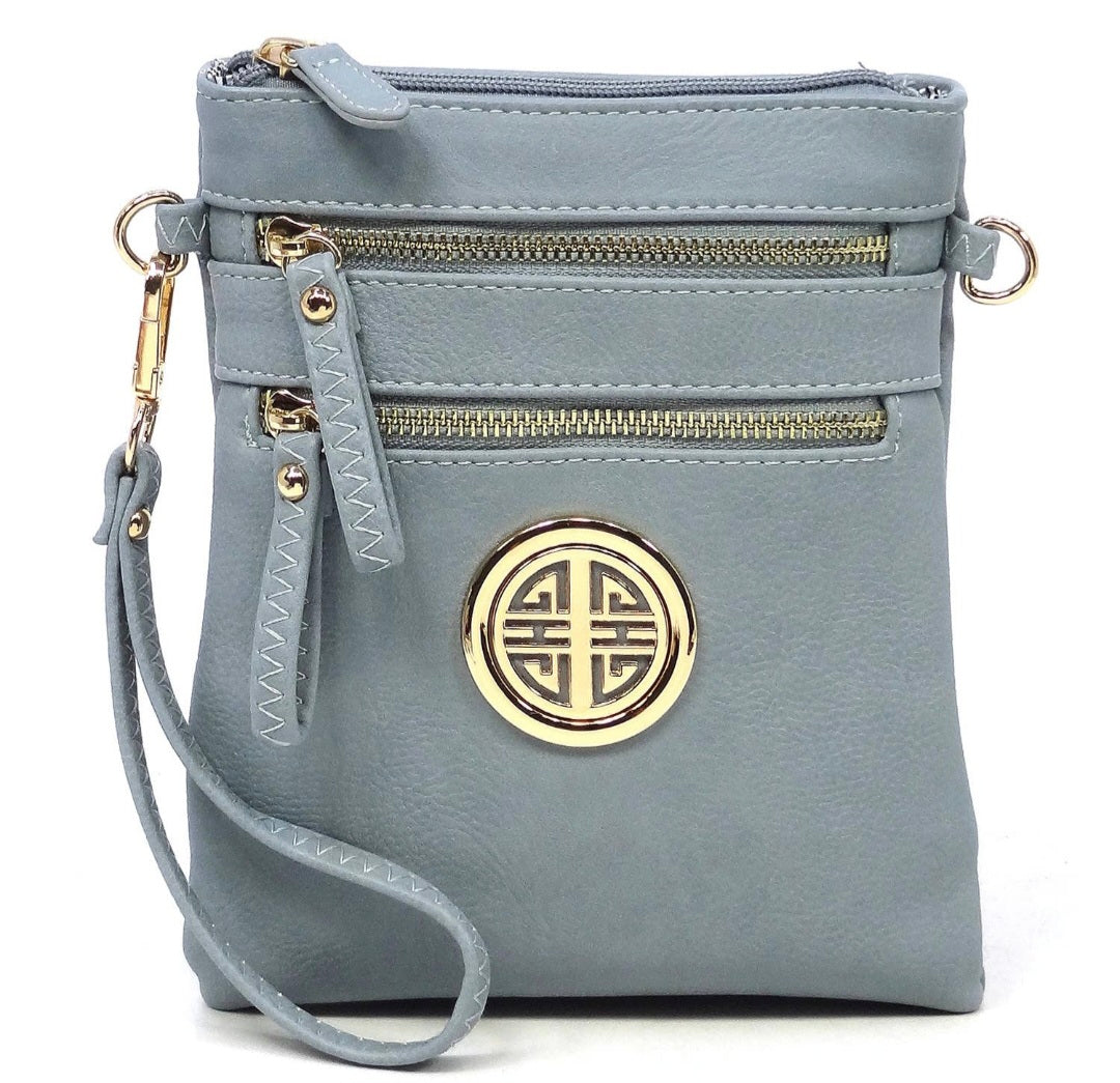 Logo Cross Body Bag BLUE