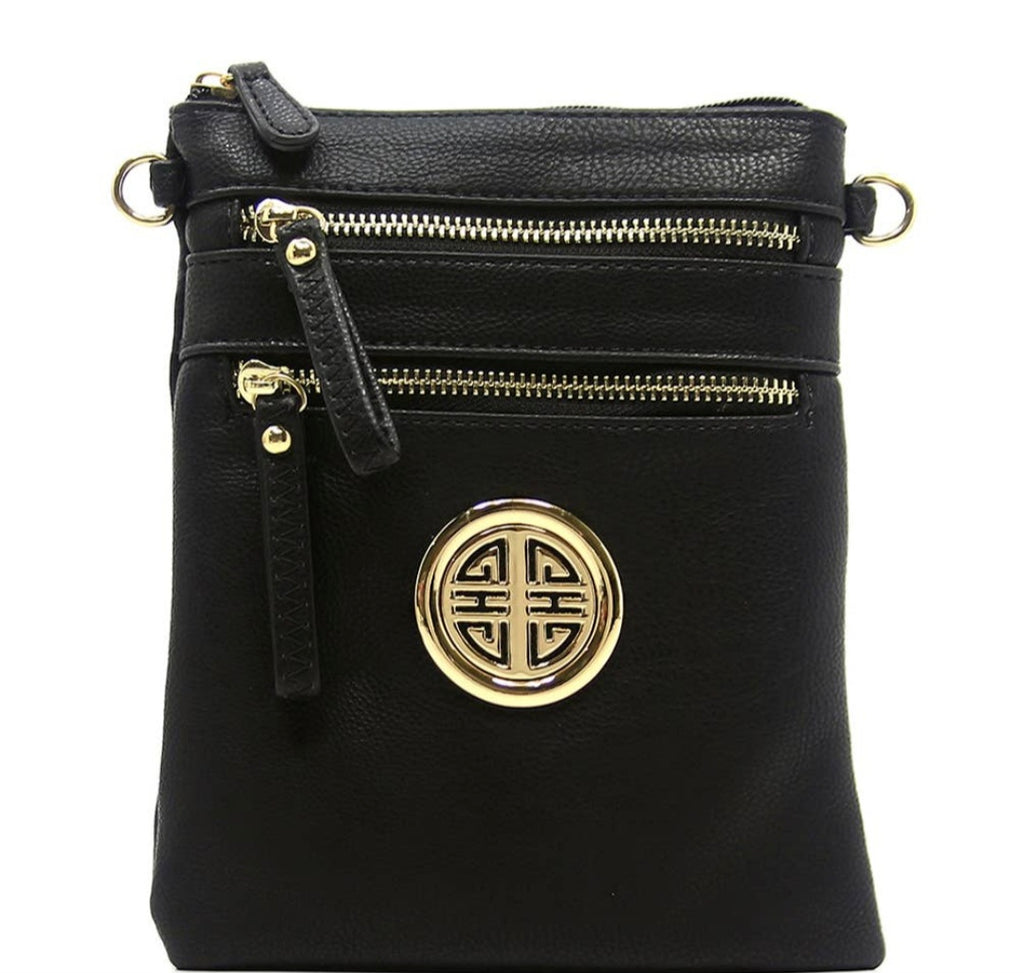 Logo Cross Body Bag BLACK