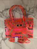Graffiti Bag with shoulder Strap