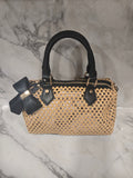 Mini straw crossbody Bag