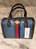 Fashion crocodile Satchel Bag comes with shoulder Strap