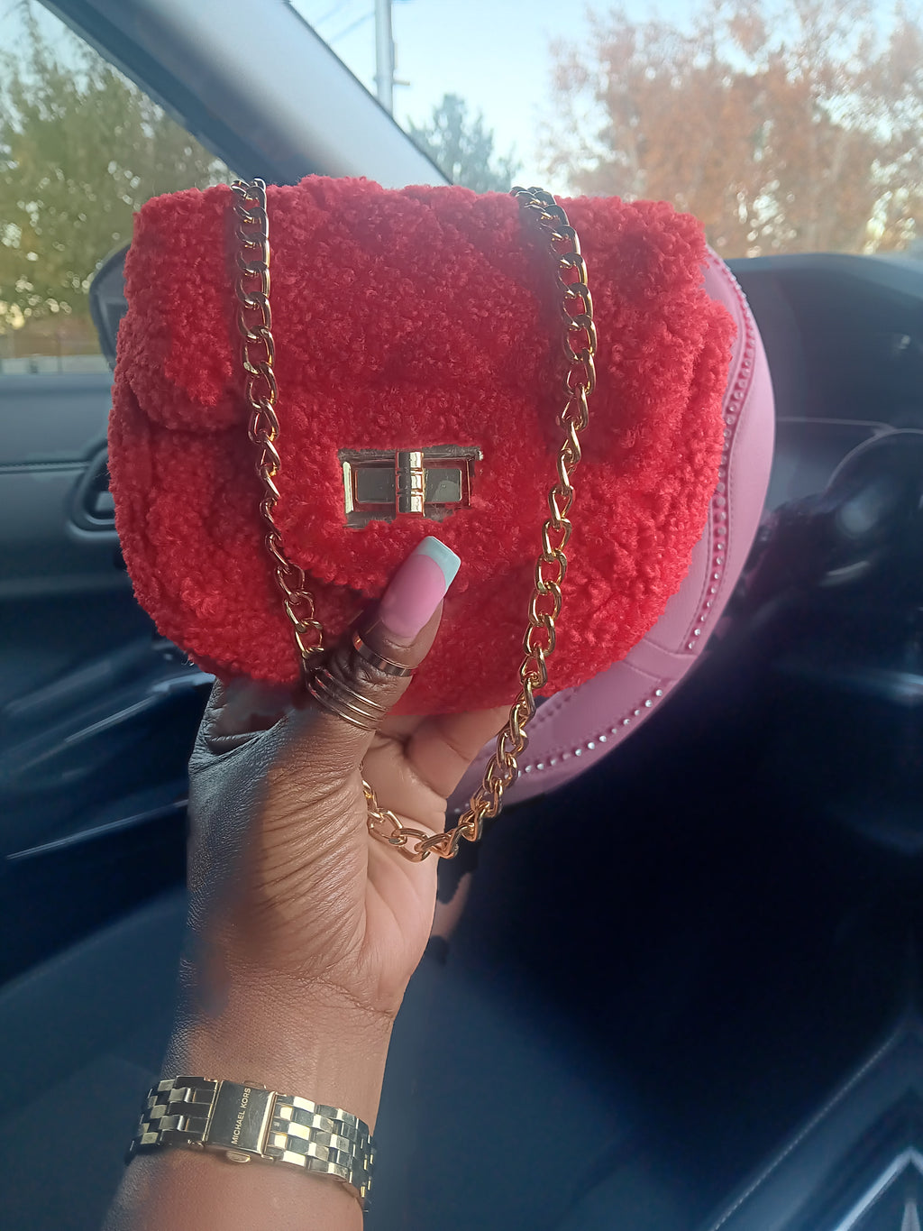 Fur mini Crossbody Bag