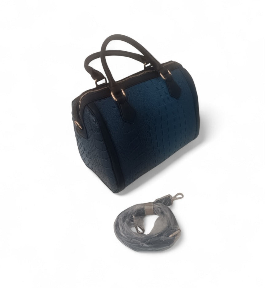 Fashion croco Satchel Bag comes with shoulder Strap