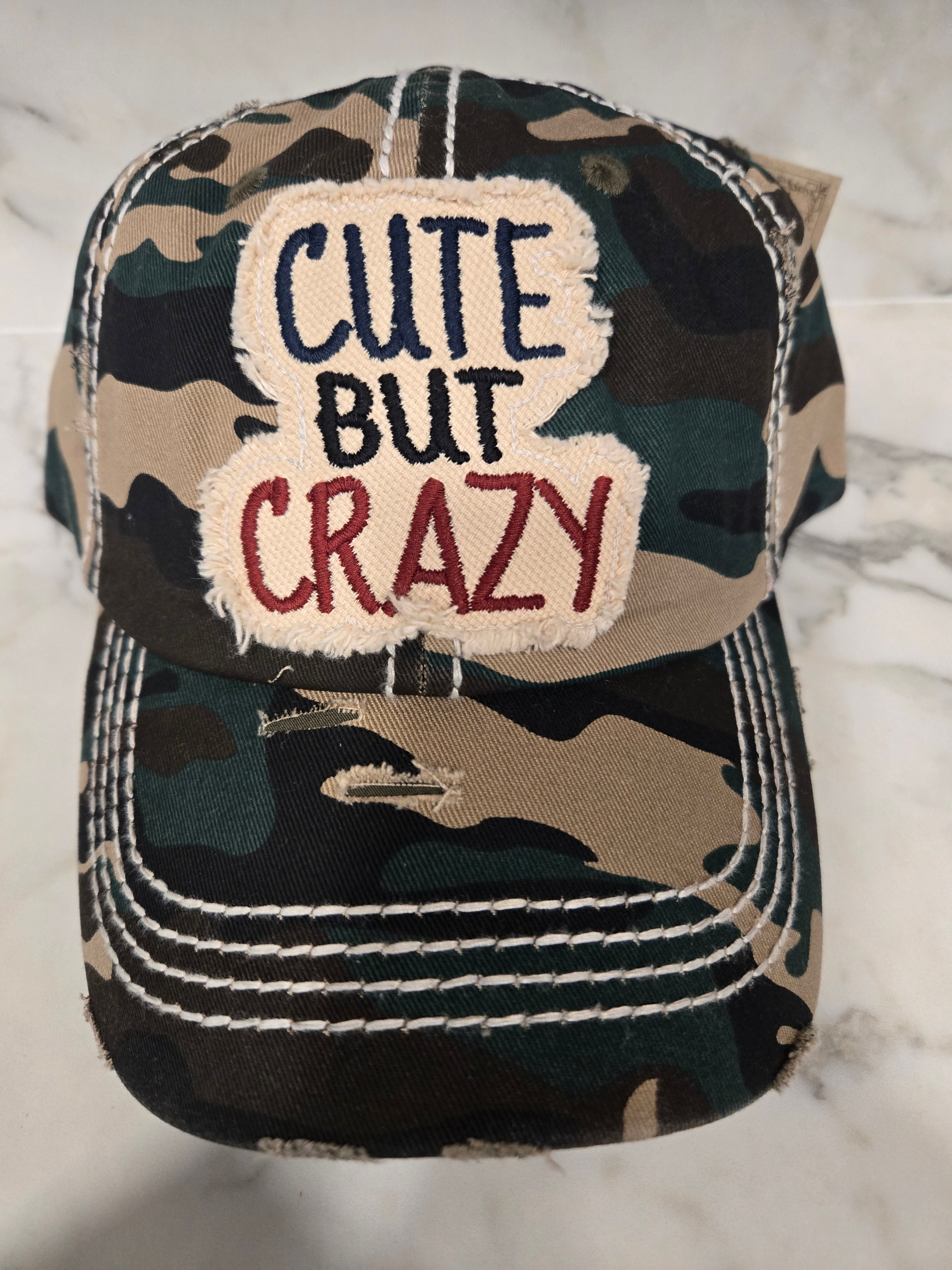 Cute But Crazy Vintage Ball Cap