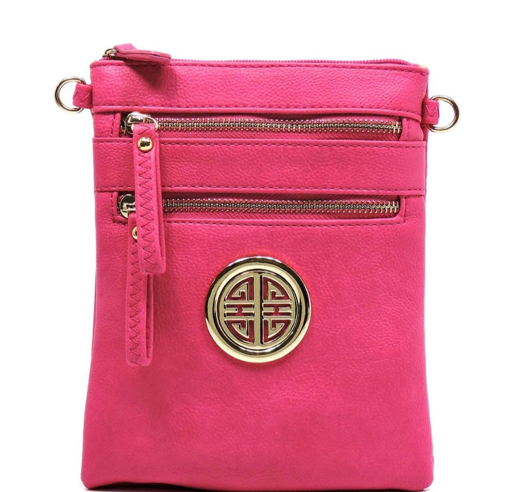 Logo Cross Body Bag BLUE