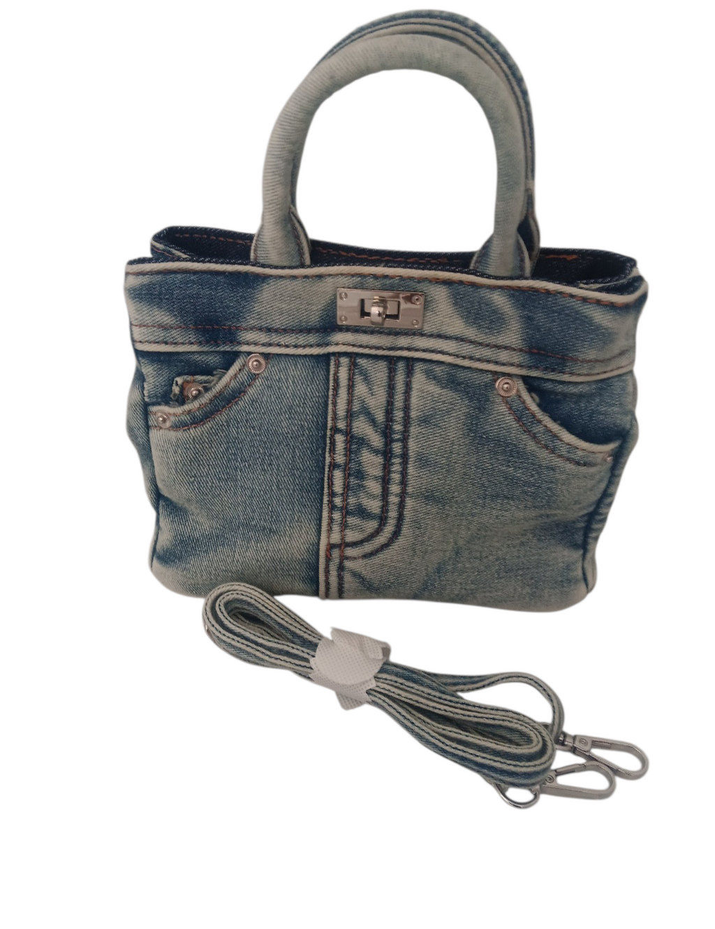 Denim Crossbody Bag