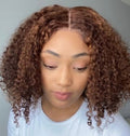 Lace wig water wave