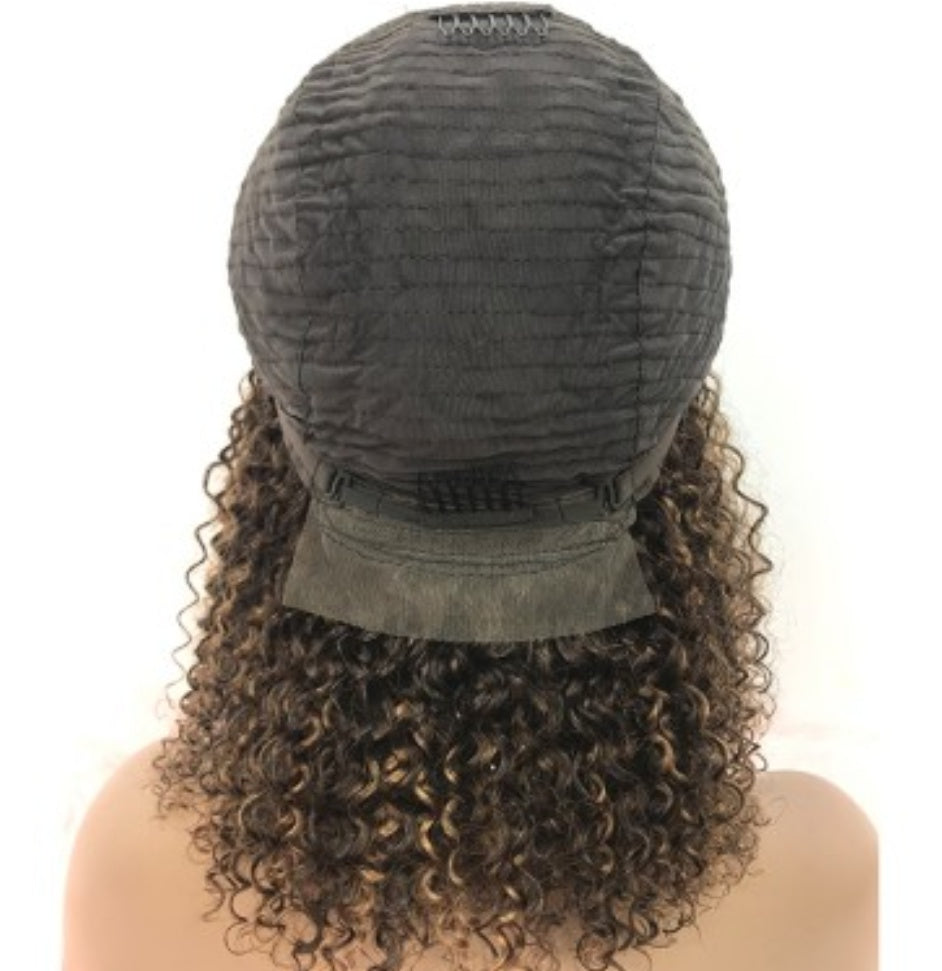 Lace wig water wave